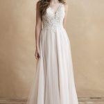 3314 Allure Romance Bridal Gown Cut traditionally