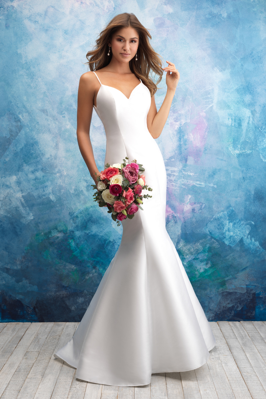 9558 Allure Bridals Sheath Wedding Dress