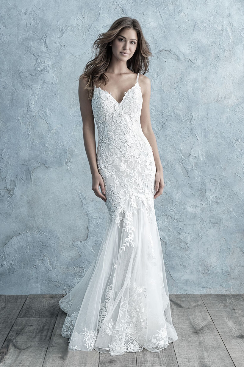 9659 Allure Bridals Sheath Wedding Dress