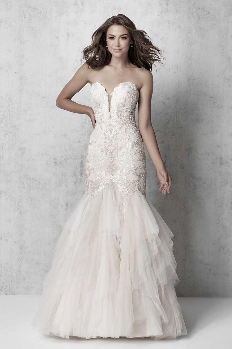 MJ469 Madison James Touchable Texture Bridal Gown