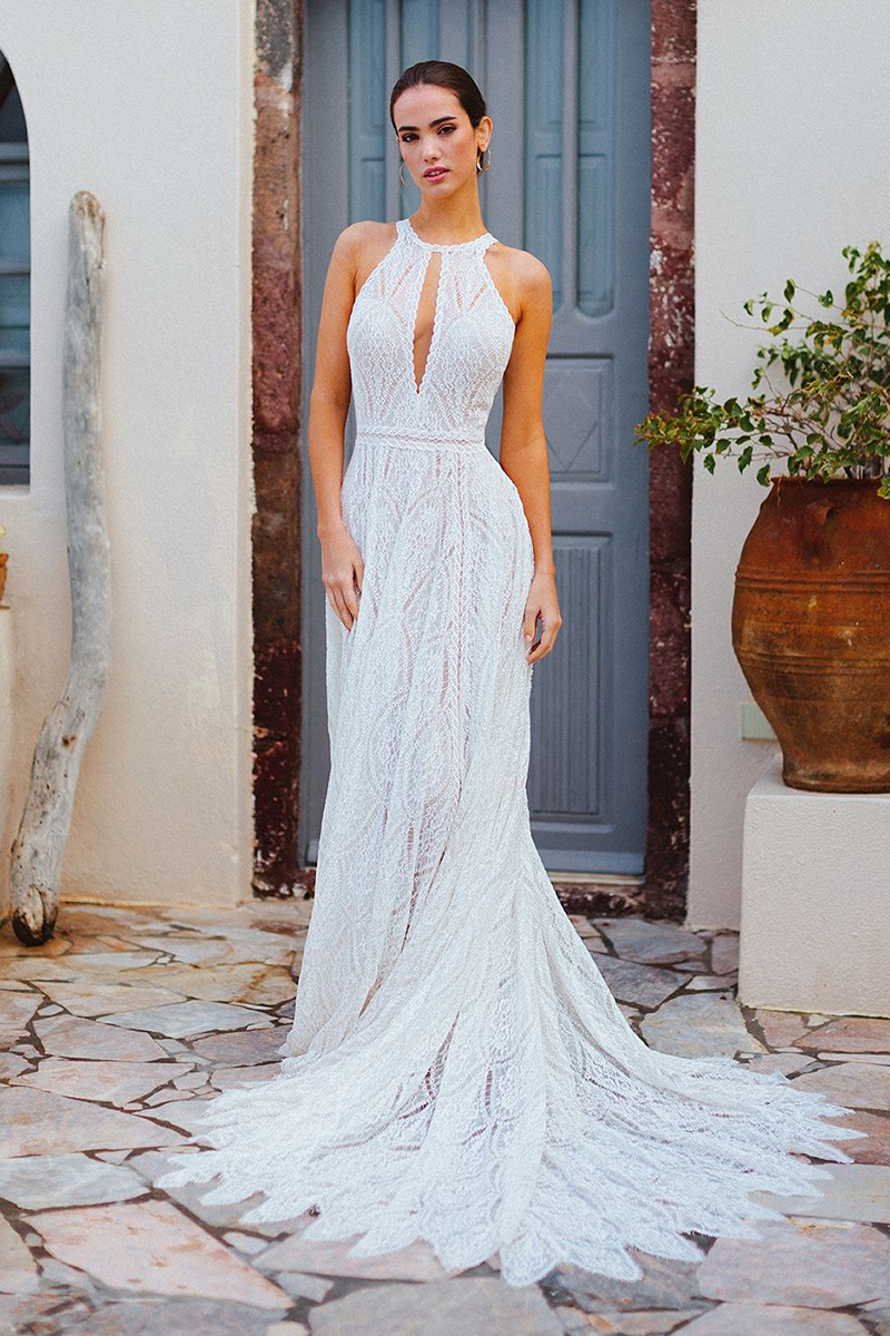 F167 Autumn Wedding Dress by Allure Widely