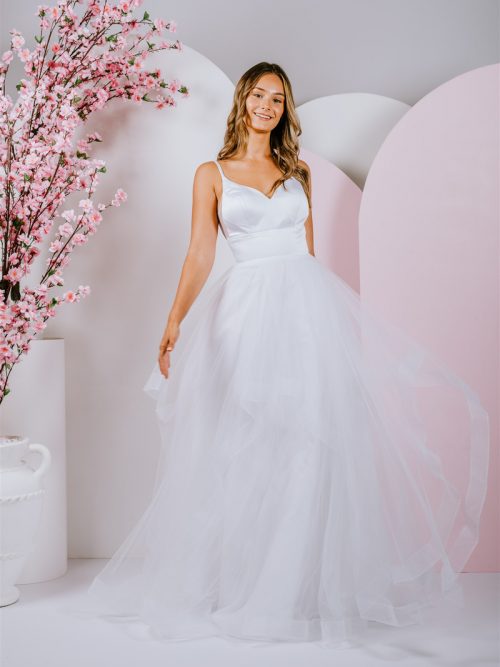 Larger size deb dress - Plus size Perfection Bridal Melbourne