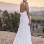 R3601 Allure Bridals sheath gown open back