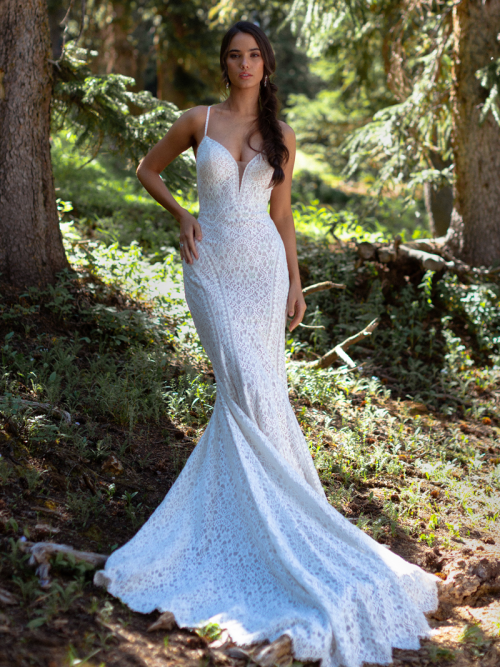 Fit and Flare Wedding Dress