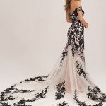 Off-Shoulder Sheath Wedding Dress 3455 Allure Romance