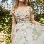 A-line silhouette  Wedding Dress  MJ900 Madison James